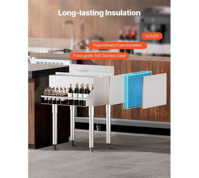 Kompaktiška ledo talpykla su slankiojančiu dangčiu2