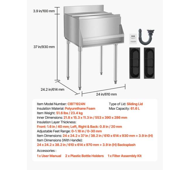 Kompaktiška ledo talpykla su slankiojančiu dangčiu6