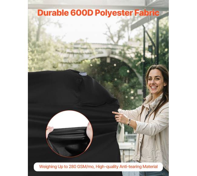 atsparus vandeniui grilio uždangalas 160 cm1