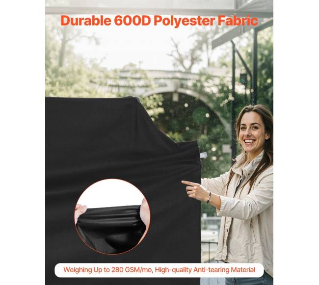 vandens nepraleidžiantis 120 cm ilgio kepsninės uždangalas1