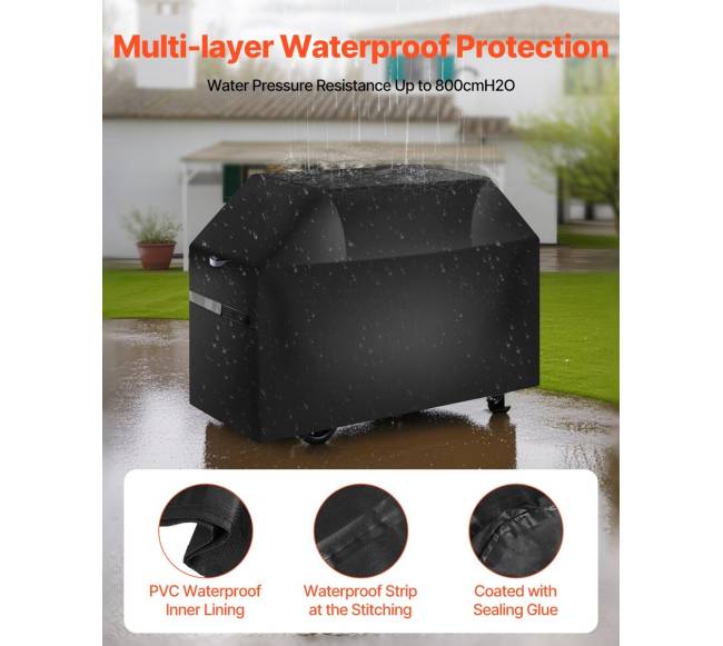 vandens nepraleidžiantis 120 cm ilgio kepsninės uždangalas2