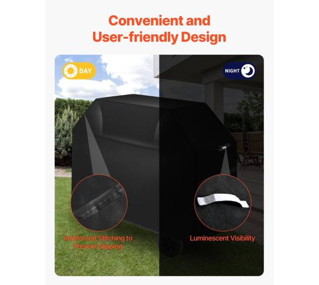 vandens nepraleidžiantis 120 cm ilgio kepsninės uždangalas4