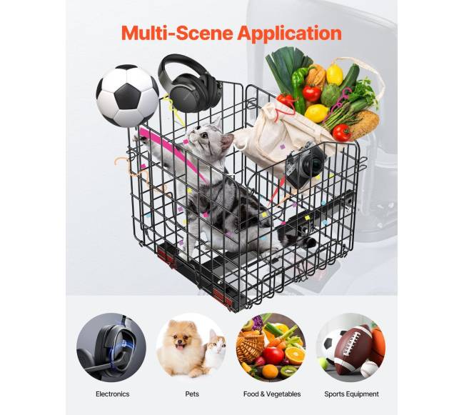 Sulankstoma motorolerio galinė krepšys3