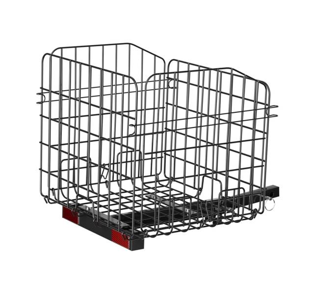 Sulankstoma motorolerio galinė krepšys9