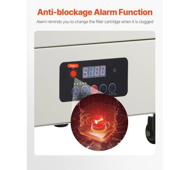 Lituoklio dūmų ištraukėjas 459 m³h 280W4