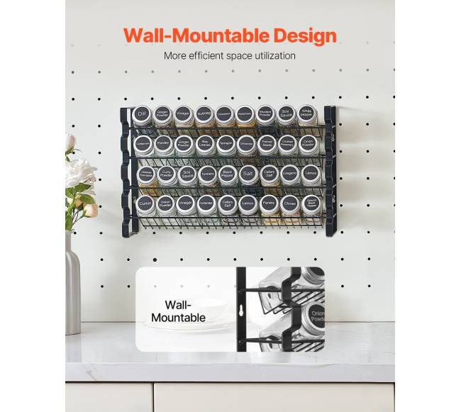 Prieskonių lentynėlė virtuvei 46.3x28.2 cm3