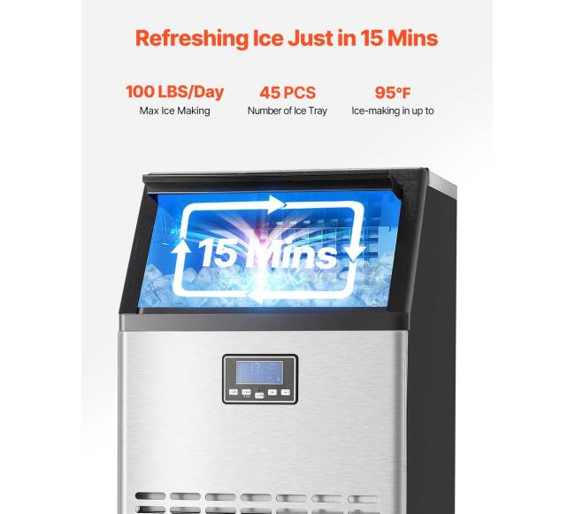 Komercinis ledo gaminimo aparatas1