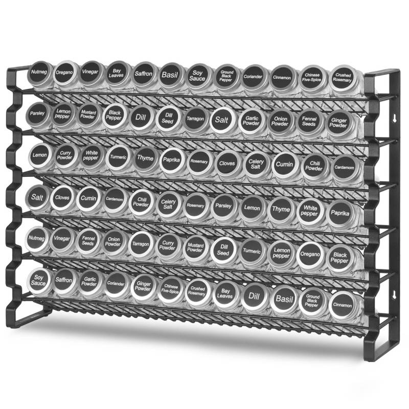 Prieskonių lentyna virtuvinės spintelės tvarkai0