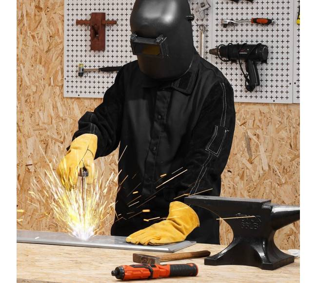 Ugniai atspari suvirinimo striukė XL dydžio7