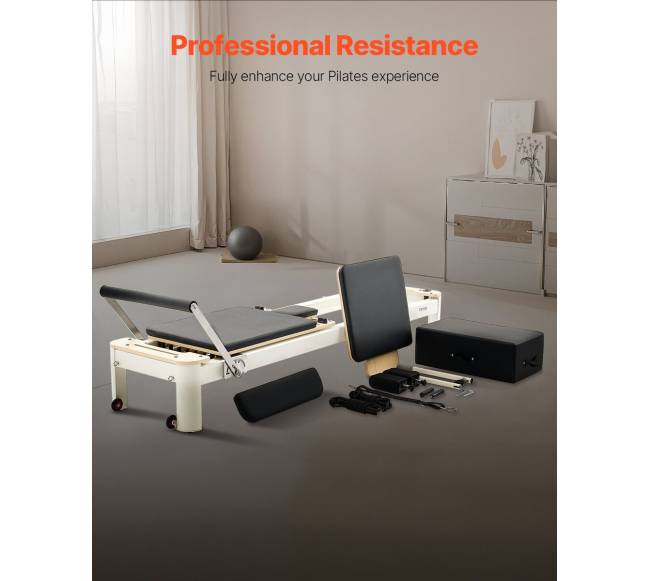 Pilates reformer treniruoklis namams su pasipriešinimu2
