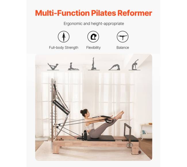 Medinė pilates traukyklė namams5