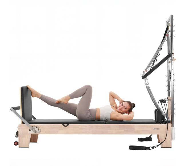 Medinė pilates traukyklė namams8