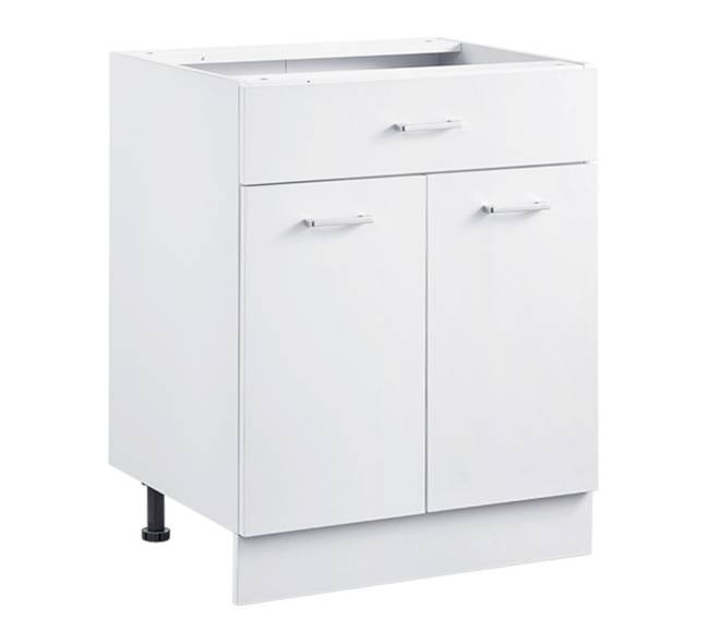 Švytuoklinė apatinė spintelė 60x48x81 cm su stalčiumi0