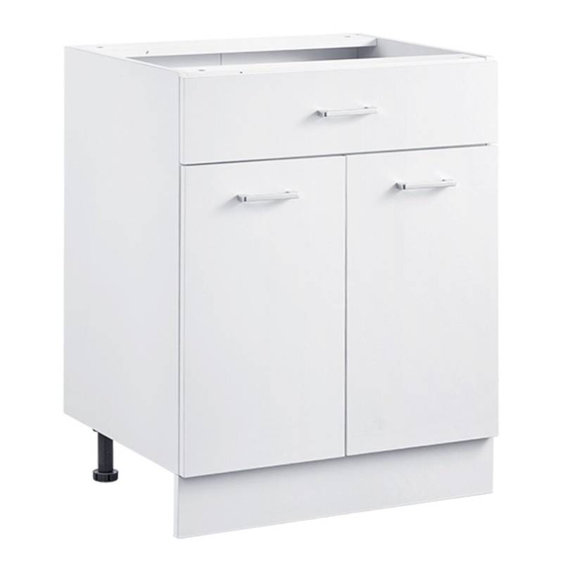 Švytuoklinė apatinė spintelė 60x48x81 cm su stalčiumi0