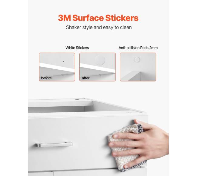 Švytuoklinė apatinė spintelė 60x48x81 cm su stalčiumi3