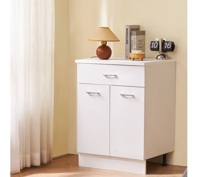 Švytuoklinė apatinė spintelė 60x48x81 cm su stalčiumi7