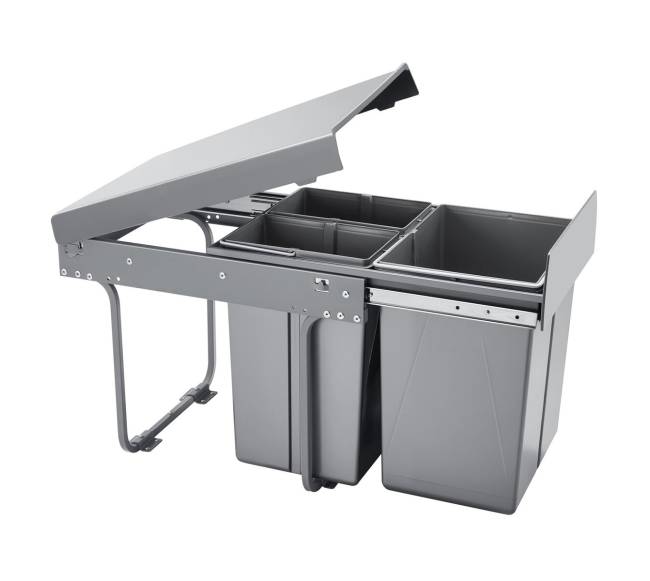 Ištraukiama šiukšliadėžė po spintele0