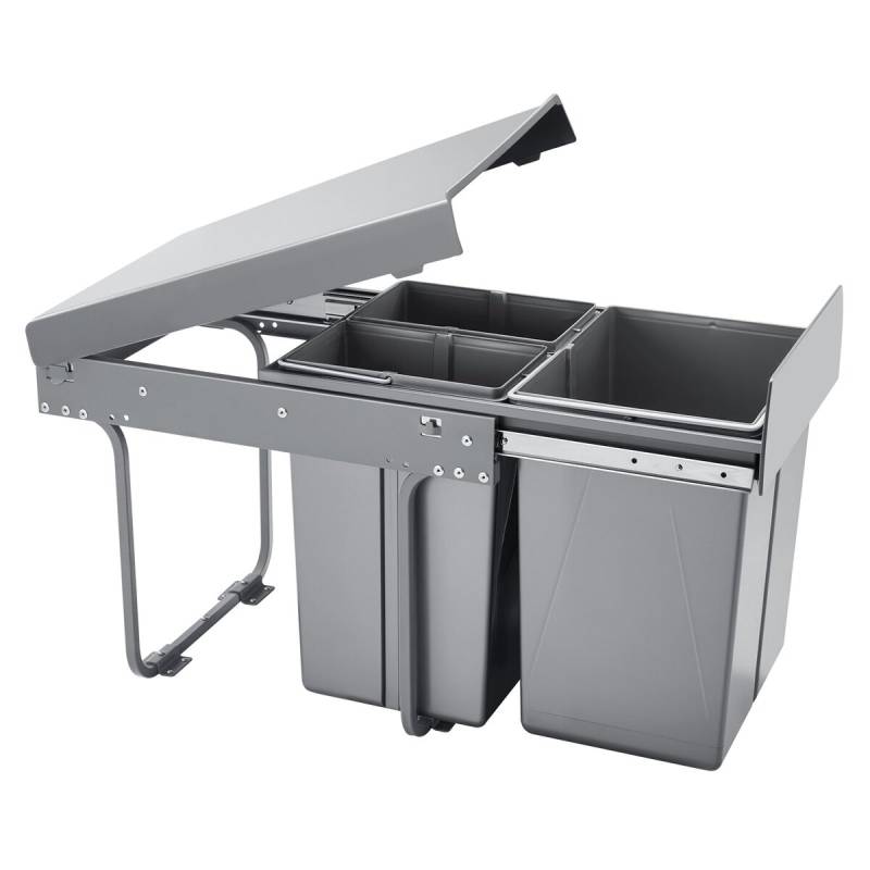 Ištraukiama šiukšliadėžė po spintele0