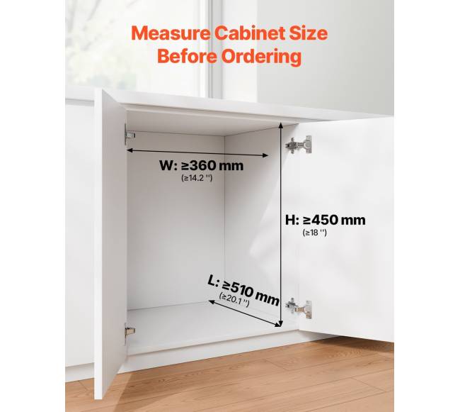 Ištraukiama šiukšliadėžė po spintele3