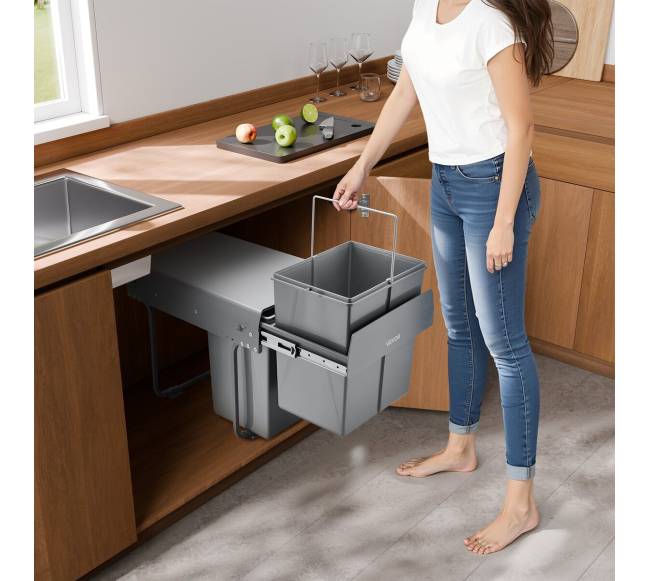 Ištraukiama šiukšliadėžė po spintele7