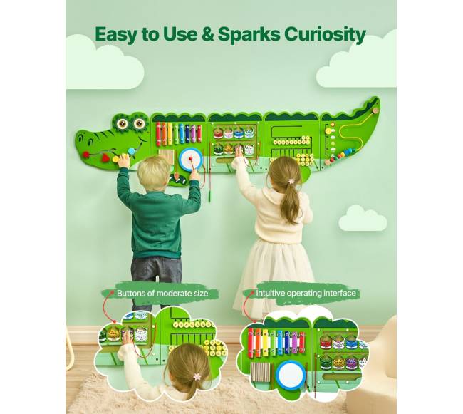 Krokodilo veiklos siena su 9 žaidimais4