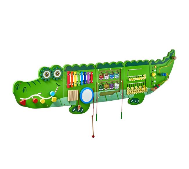 Krokodilo veiklos siena su 9 žaidimais10