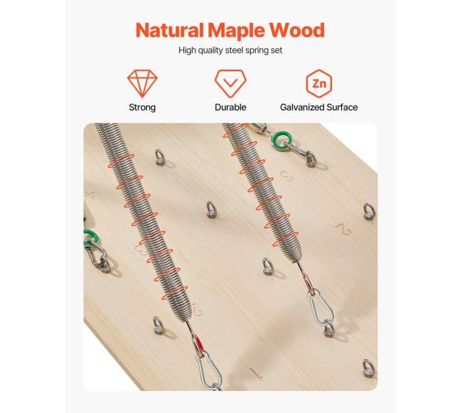 Sieninė pilateso reformerio mašina su spyruoklių lenta2