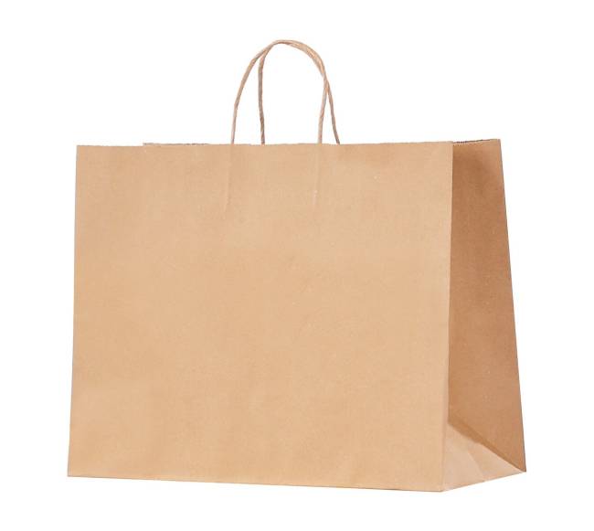 Kraft maišeliai su rankenomis 50 vnt 40x15x30 cm9