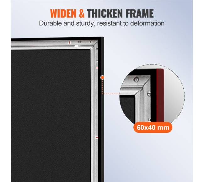 110 colių 4K projektoriaus ekranas 16:9 formatas4