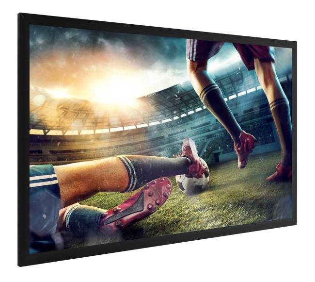 110 colių 4K projektoriaus ekranas 16:9 formatas8