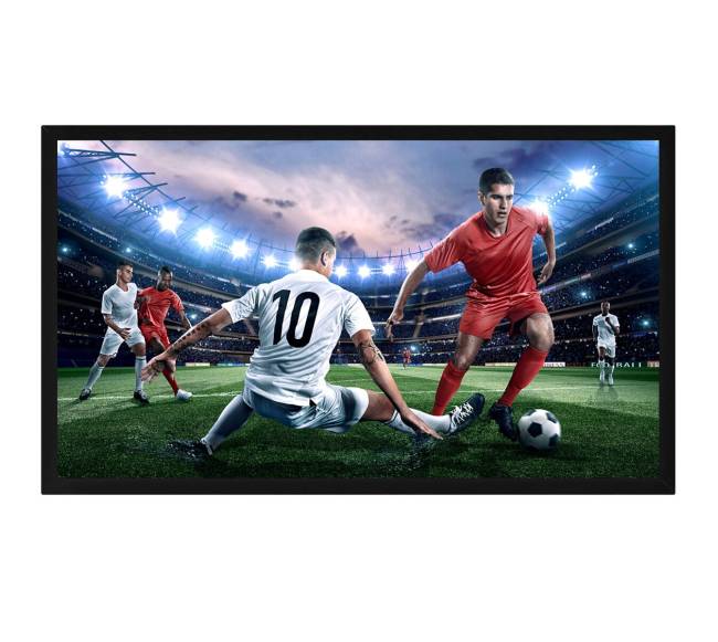 110 colių 4K projektoriaus ekranas 16:9 formatas9