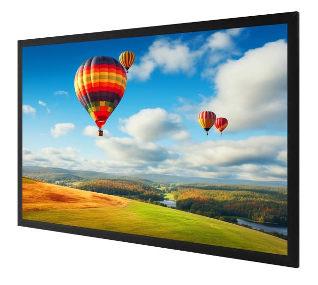 110 colių 4K projektoriaus ekranas 16:9 formatas10