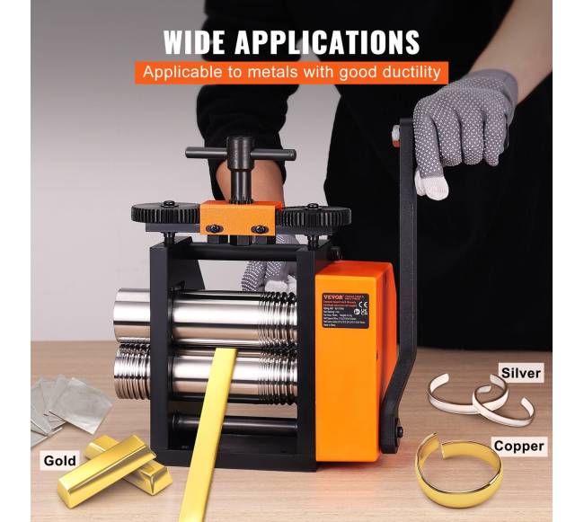 Metalo juvelyrikos valcavimo staklės 75 mm5