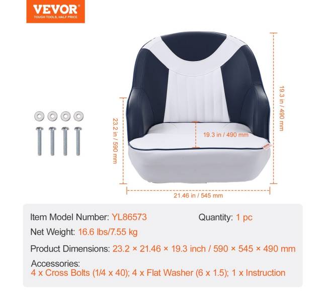 Valties kapitoninė sėdynė su paminkštinimu6