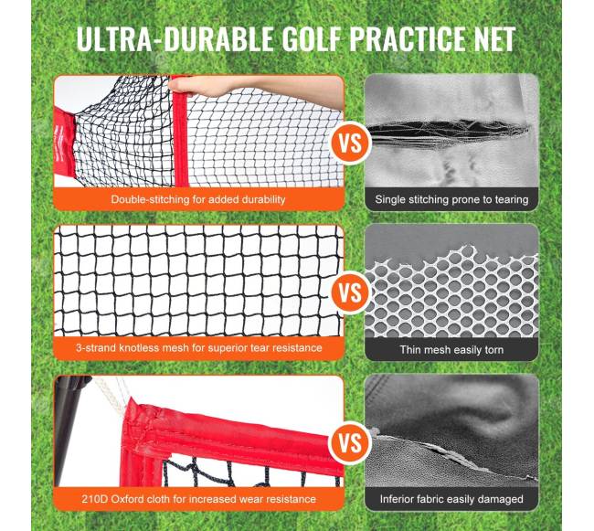 golfo kamuoliukų treniruoklis su tvirtu rėmu1