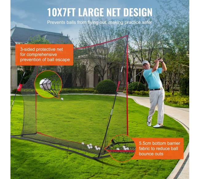 golfo kamuoliukų treniruoklis su tvirtu rėmu2