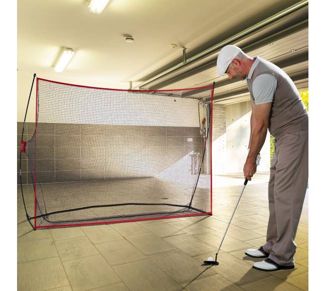 golfo kamuoliukų treniruoklis su tvirtu rėmu7