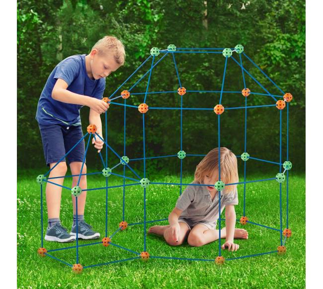 Vaikų forto statybos rinkinys 180 dalių7