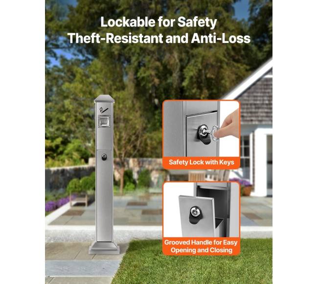 Nerūdijančio plieno cigarečių nuorūkų surinktuvas4