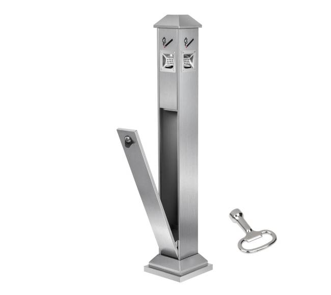 Nerūdijančio plieno cigarečių nuorūkų surinktuvas10