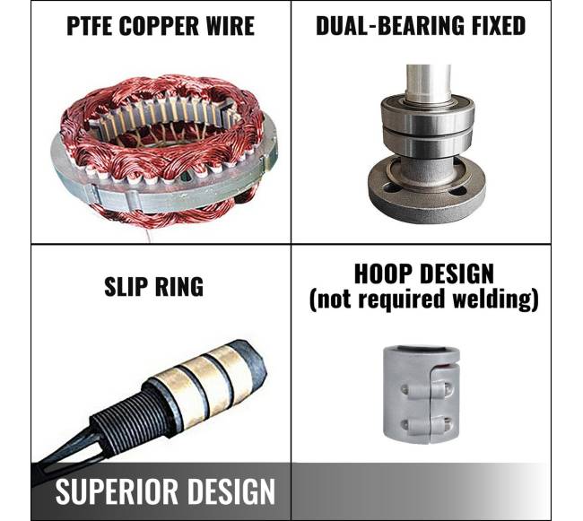 400W vėjo turbinų generatorius 12V2