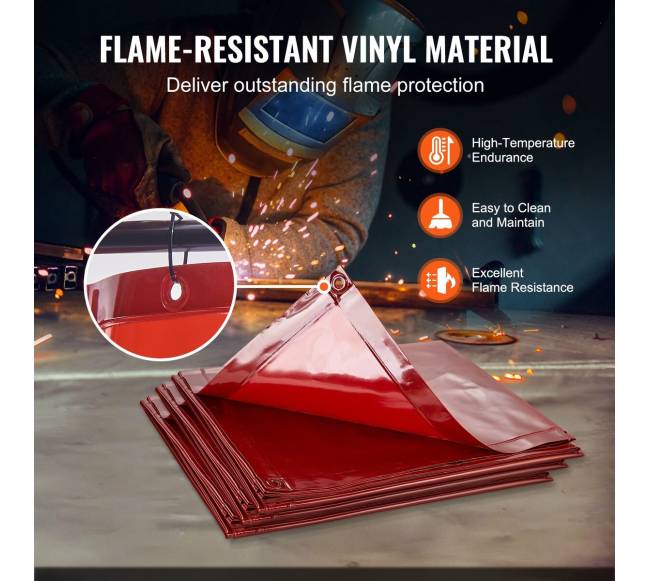 Suvirinimo uždanga su rėmu ir ratukais3