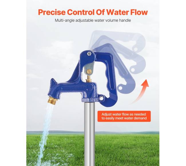 Atsparus šalčiui lauko hidrant 160 cm 91 cm gylio4