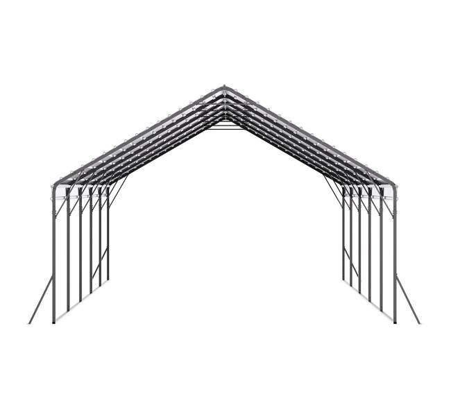 Metalinė 20 x 24 pėdų automobilių pastogė10