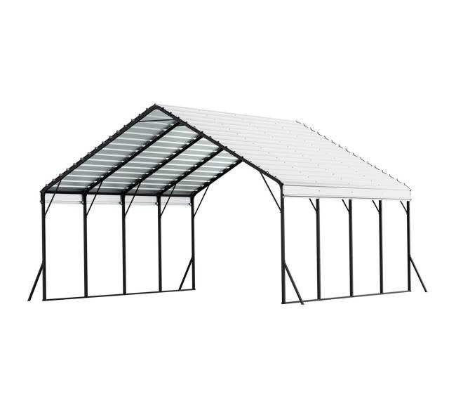 Metalinė stoginė automobiliui 20 x 20 ft8