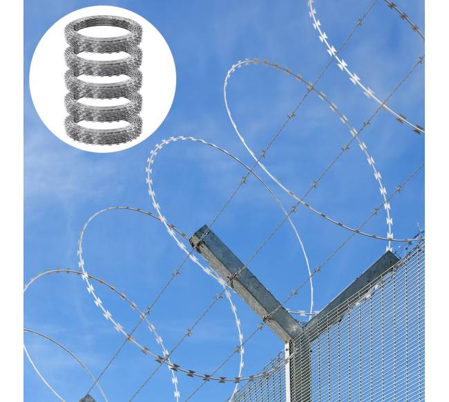 Cinkuota spiralė sodo apsaugai7