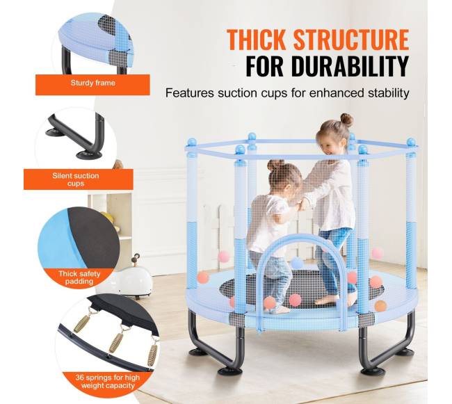 Vaikiška 154 cm batuta su apsauginiu tinklu4