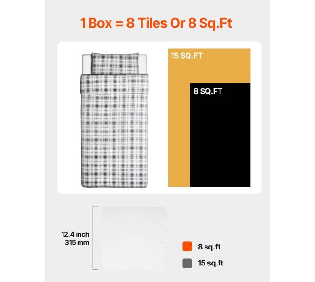 Sportinė danga 15 vnt. dėlionės kilimėliai5