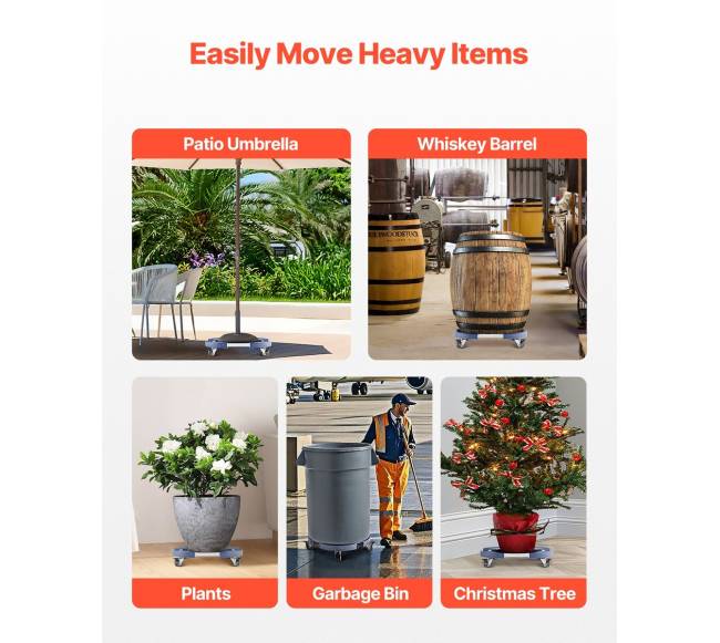 Apvalus šiukšlių dėžės vežimėlis su ratukais4