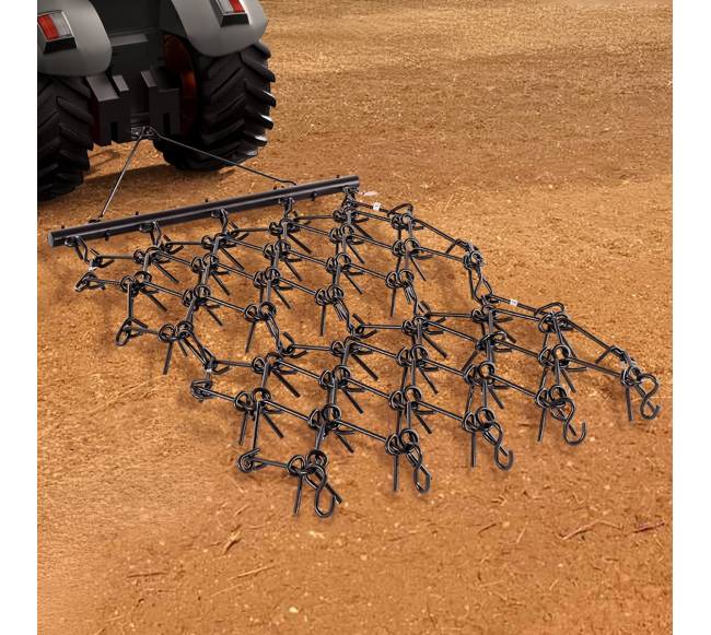 Žemės akėčios 4x4 ft krūvos ATV vejapjovė7